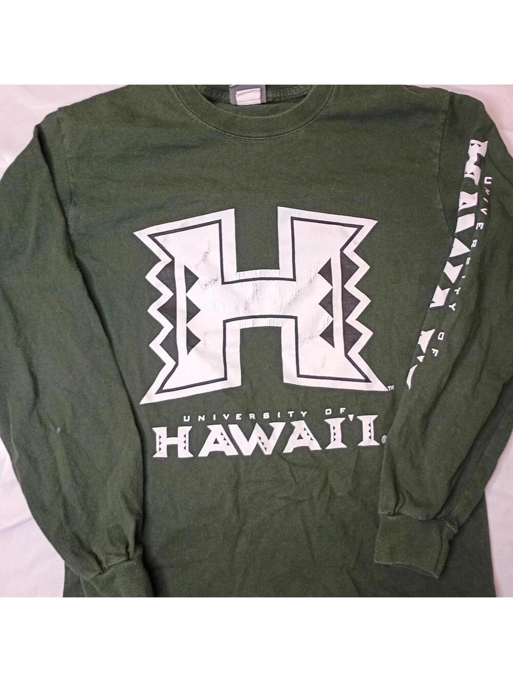 Kuwaii Women's Green and Khaki Shirt